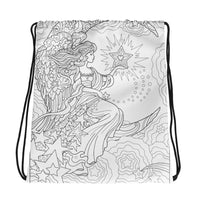 Color your own Custom Drawstring bag! - Annaban