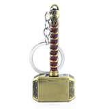 The Avengers 4 Thor Hammer Metal Weapon Iron Man Keyring For Woman - Annaban