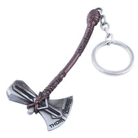 The Avengers 4 Thor Hammer Metal Weapon Iron Man Keyring For Woman - Annaban