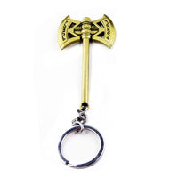 The Avengers 4 Thor Hammer Metal Weapon Iron Man Keyring For Woman - Annaban